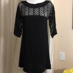 Missoni black linen dress